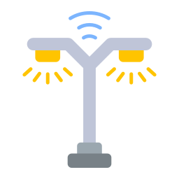 Smart lighting icon