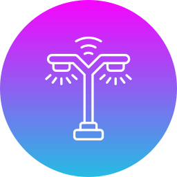 Smart lighting icon