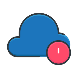 exploitation du cloud Icône