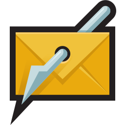 correo electrónico de phishing icono