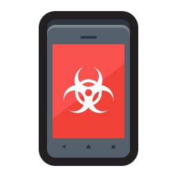 mobile infektion icon