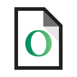 open type icoon