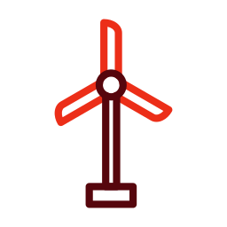 Ветряная турбина иконка