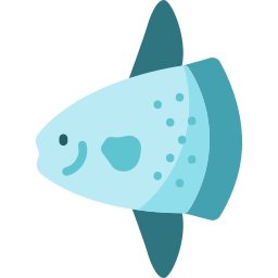 pesce lunare icona