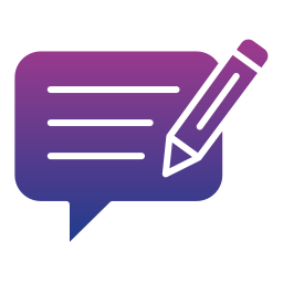 Write feedback icon