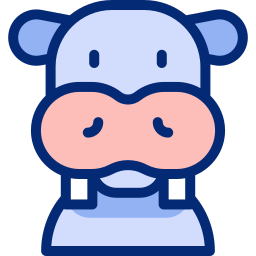 Hippopotamus icon