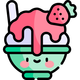 Shaved ice icon