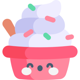 Frozen yogurt icon