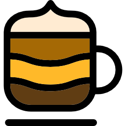 Irish coffee icon