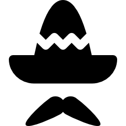 Mexican hat icon