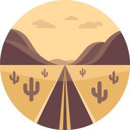 deserto Ícone