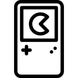 Portable video game console icon