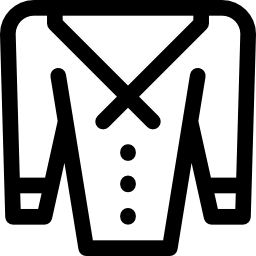 sweter rozpinany ikona