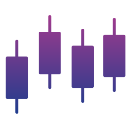 candlestick-diagramm icon