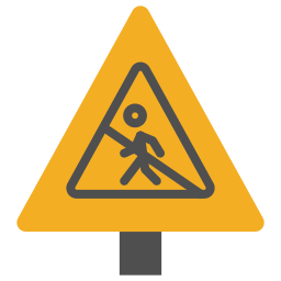 歩行者禁止 icon