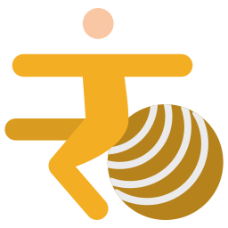 palla da yoga icona