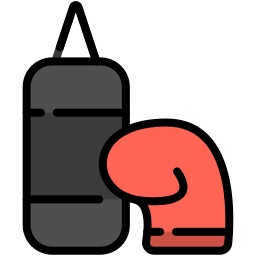 Punching bag icon