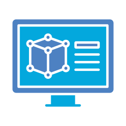 3d-modellering icoon