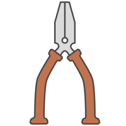 Combination pliers icon