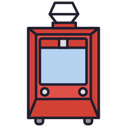 路面電車 icon