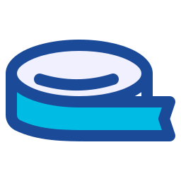 Adhesive tape icon