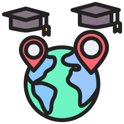 Distance learning icon