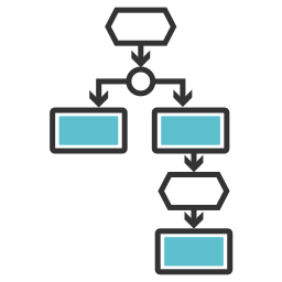 procesos de negocio icono