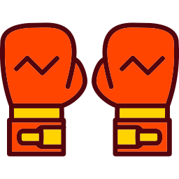guanti da box icona