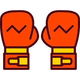 Boxing gloves icon