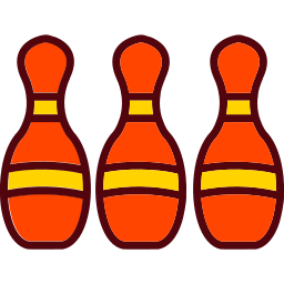 quilles de bowling Icône