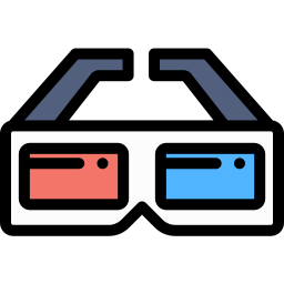 3d glasses icon