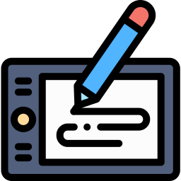 Graphic tablet icon