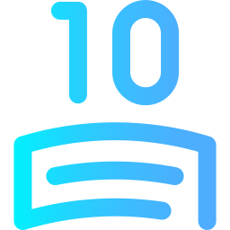 10th anniversary icon