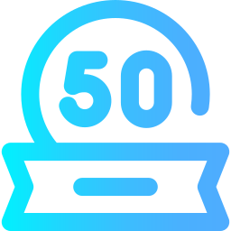 50周年 icon
