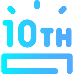 10th anniversary icon