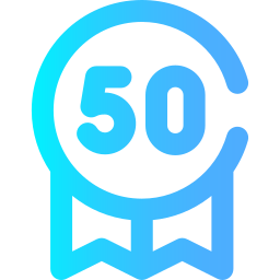 50th anniversary icon