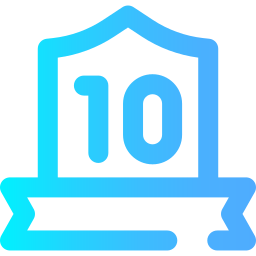 10th anniversary icon