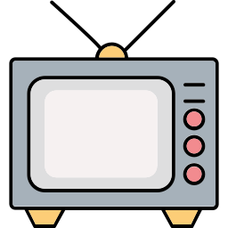 televisión vieja icono