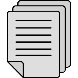 kartka papieru ikona