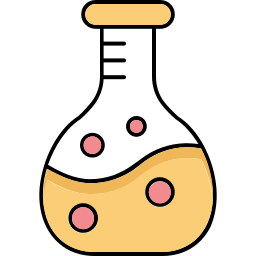 Conical flask icon