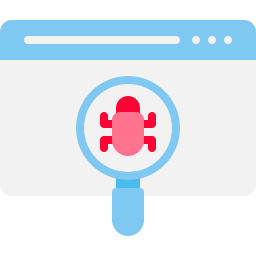 recherche de bugs Icône