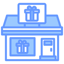 Gift shop icon