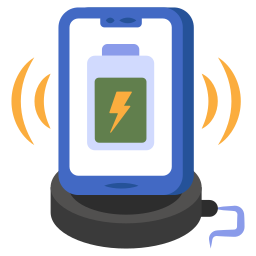 batteria mobile icona