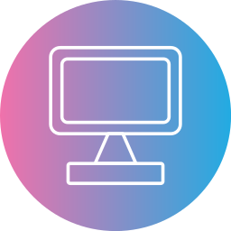 Monitor screen icon