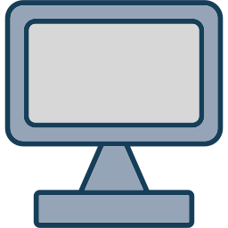 Monitor screen icon