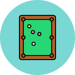 Pool table icon