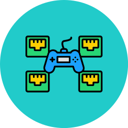 Lan equipment icon