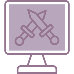 Monitor screen icon