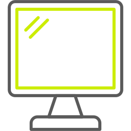 Monitor screen icon