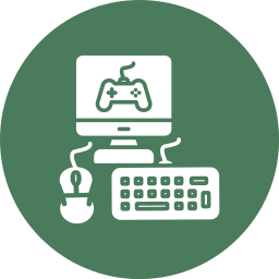 Игровой компьютер иконка